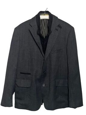Bundle STAFFORD Slim Fit Wool Blazer with Two Ties